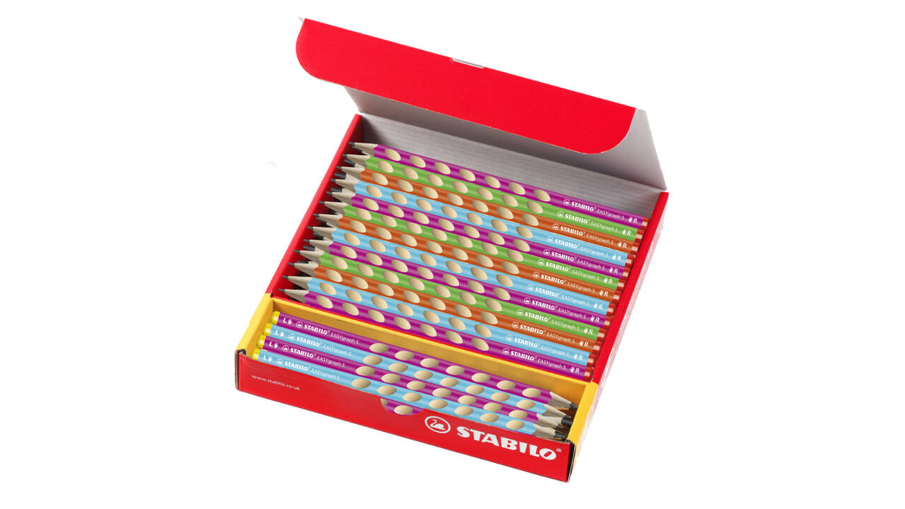 Potlood STABILO Easygraph grafiet 325 HB classpack à 48 stuks