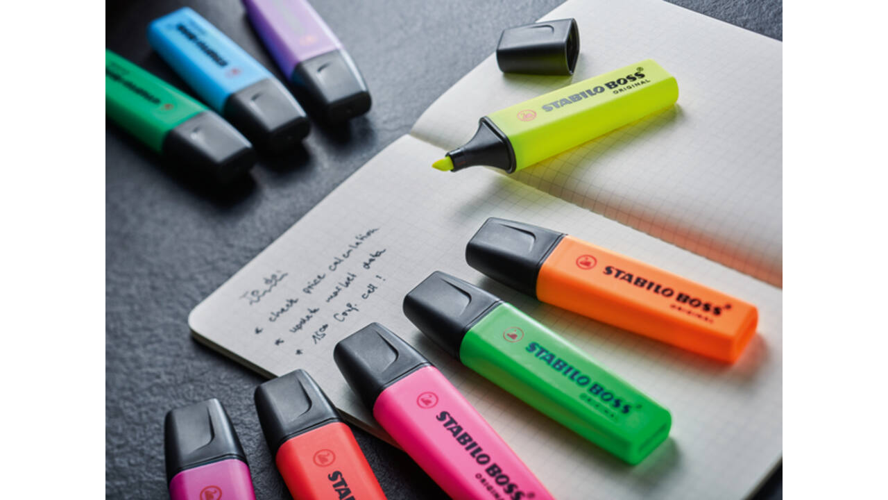 Markeerstift STABILO BOSS Original 70 assorti classpack à 48 stuks