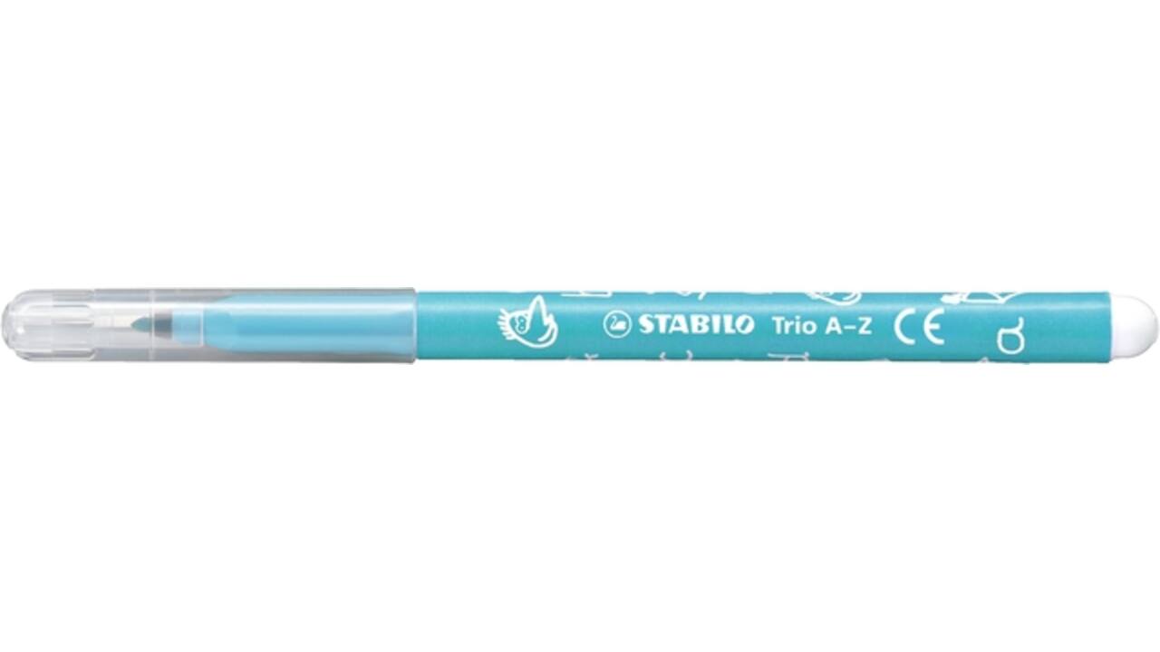 Viltstift STABILO Trio A-Z 378 fijn assorti classpack à 240 stuks