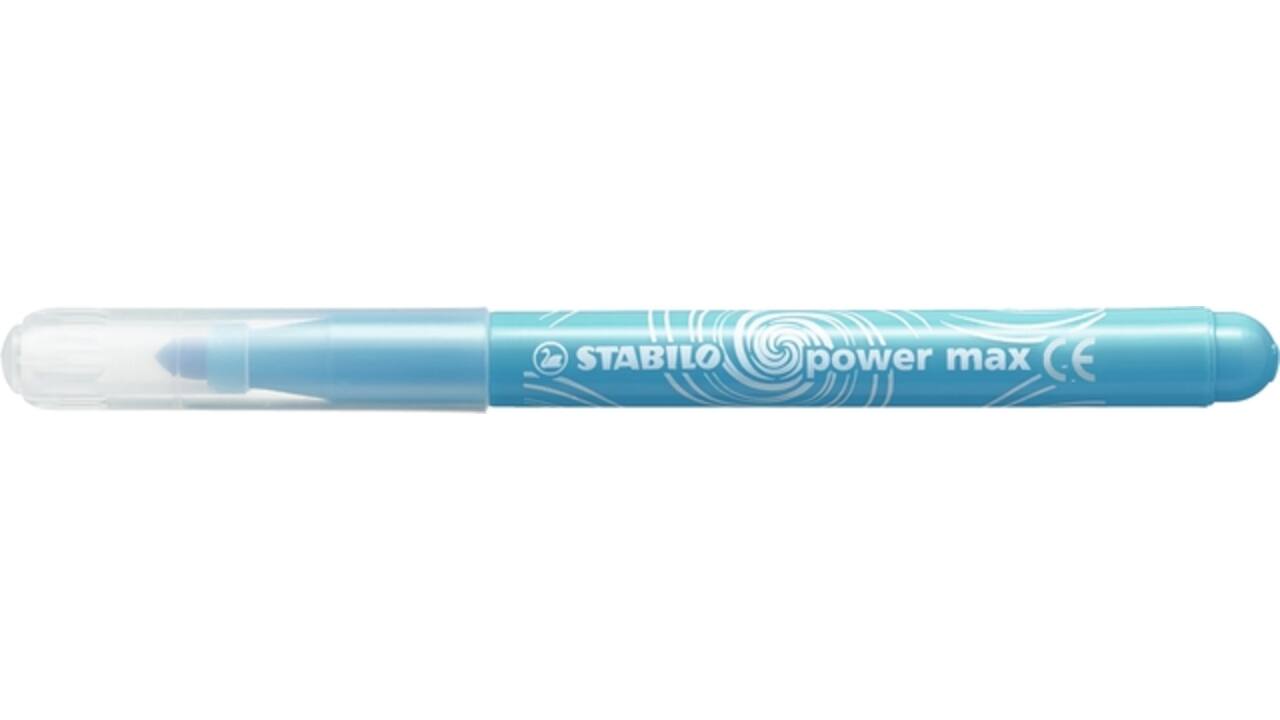 Viltstift STABILO power Max 980 fijn assorti classpack à 140 stuks