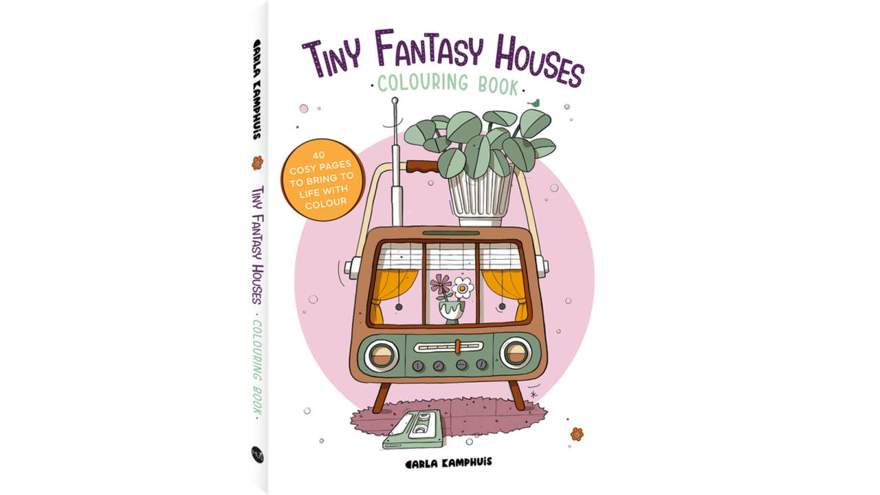 Kleurboek MUS Tiny Fantasy Houses