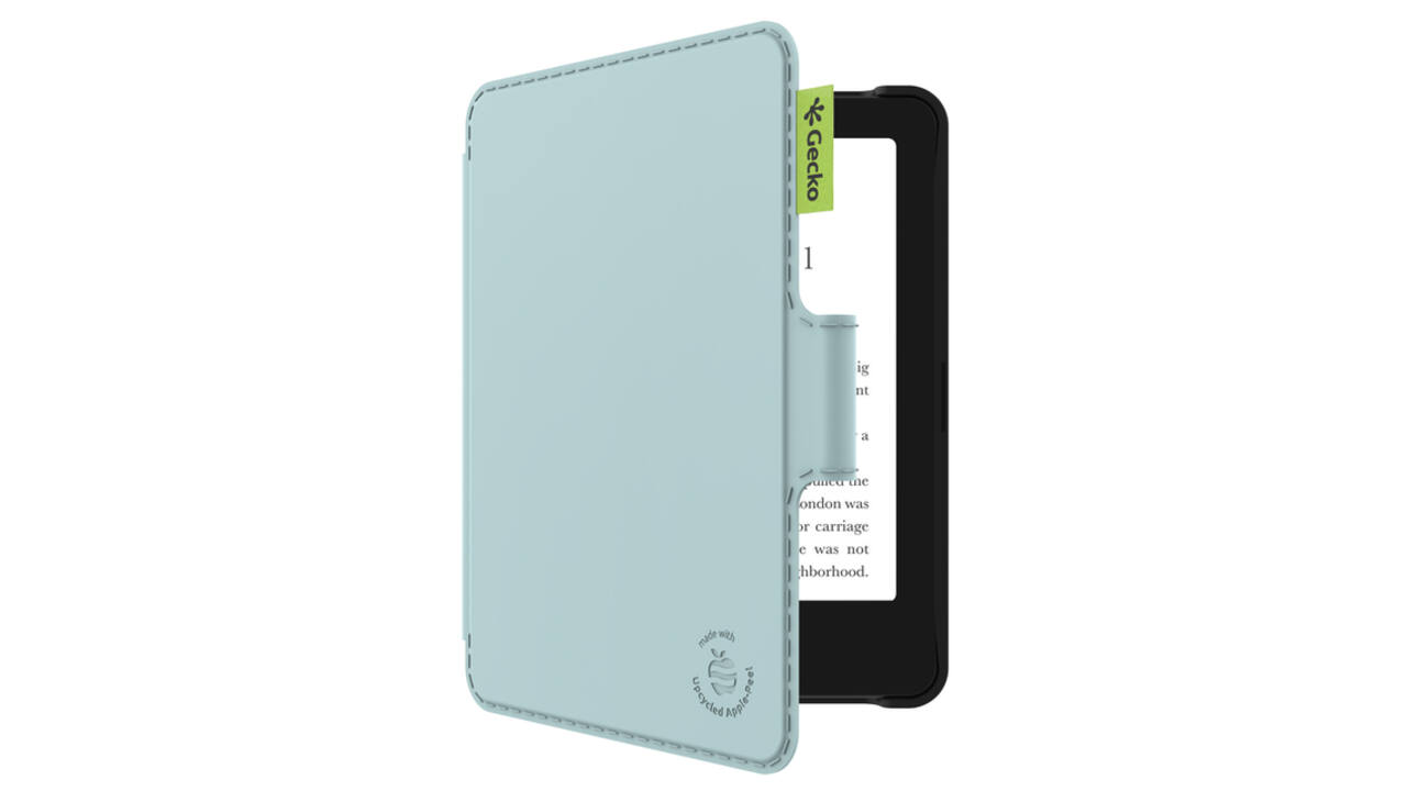 Beschermhoes Gecko Kobo Clara & Tolino lichtblauw