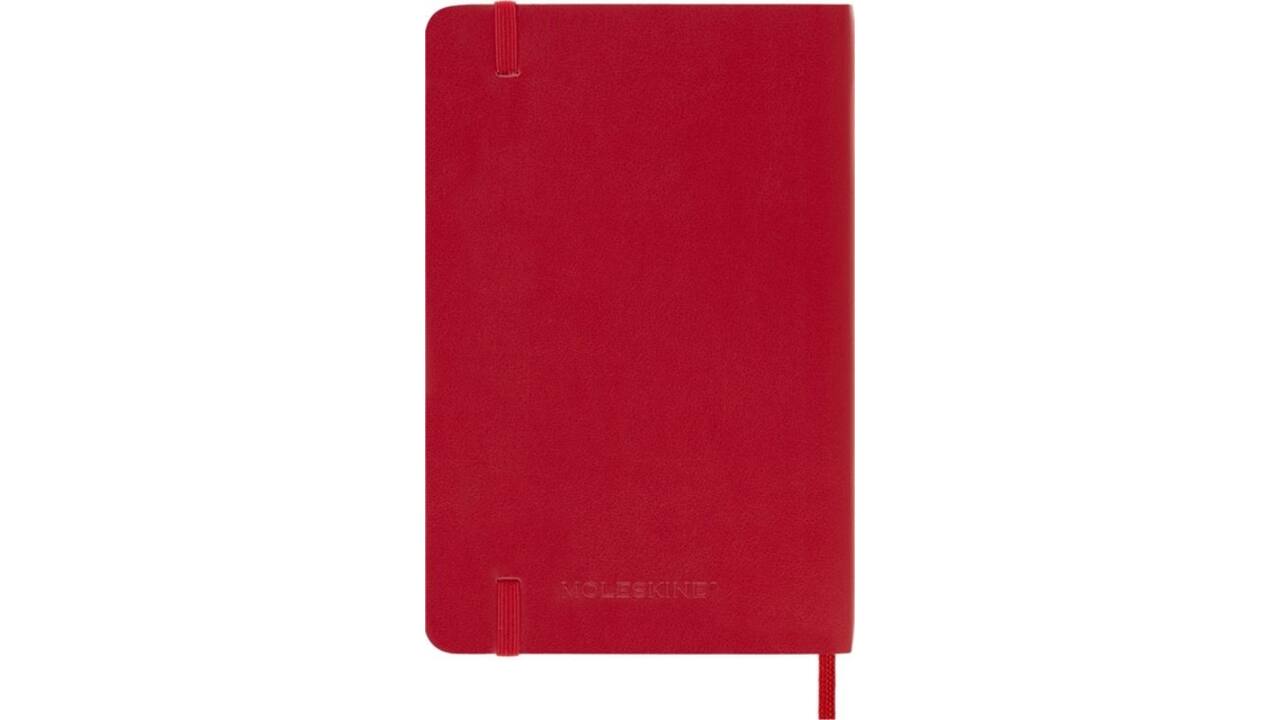 Agenda 2027 Moleskine 12M Planner Weekly 7dagen/1pagina pocket sc scarlet red
