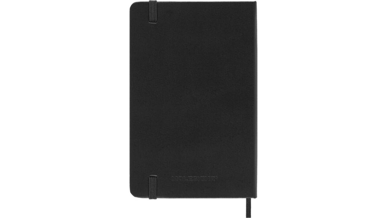Agenda 2027 Moleskine 18M Planner Weekly 7dagen/1pagina pocket hc black