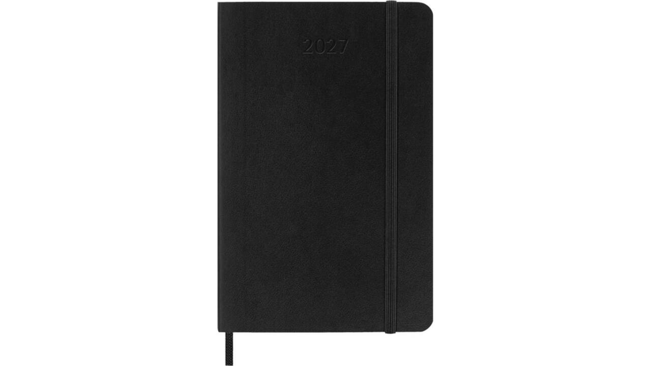 Agenda 2027 Moleskine 12M Planner Weekly 7dagen/1pagina pocket sc black