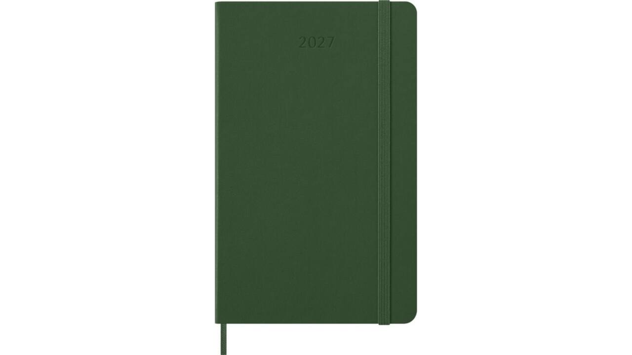 Agenda 2027 Moleskine 12M Planner Weekly 7dagen/1pagina large hc myrtle green