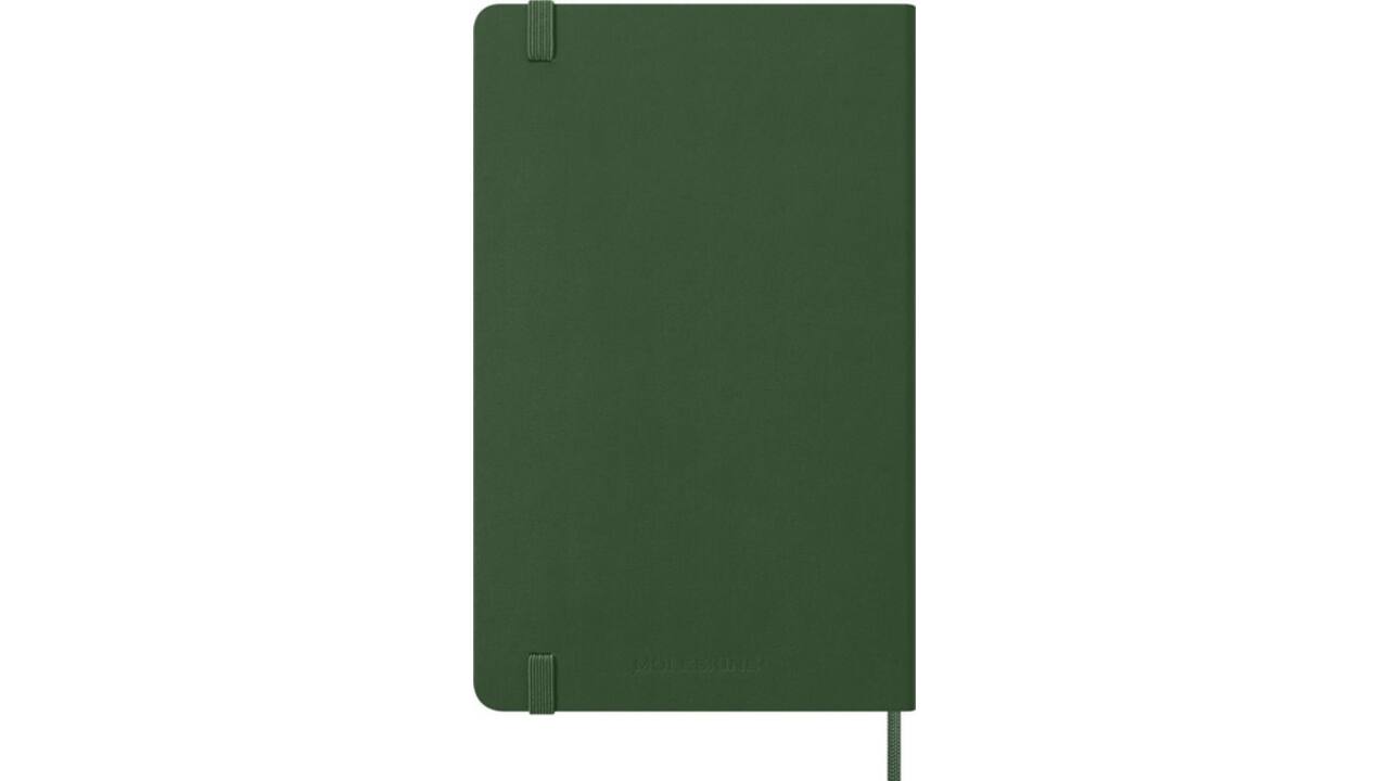 Agenda 2027 Moleskine 12M Planner Weekly 7dagen/1pagina large hc myrtle green