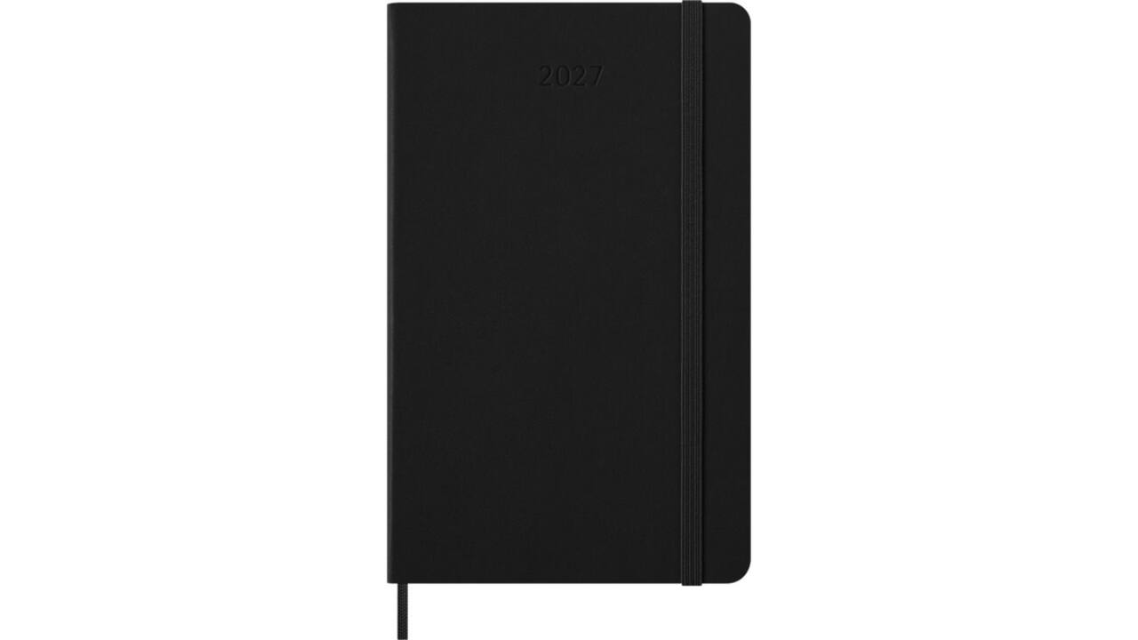 Agenda 2027 Moleskine 12M Planner Weekly 7dagen/2pagina's large hc black