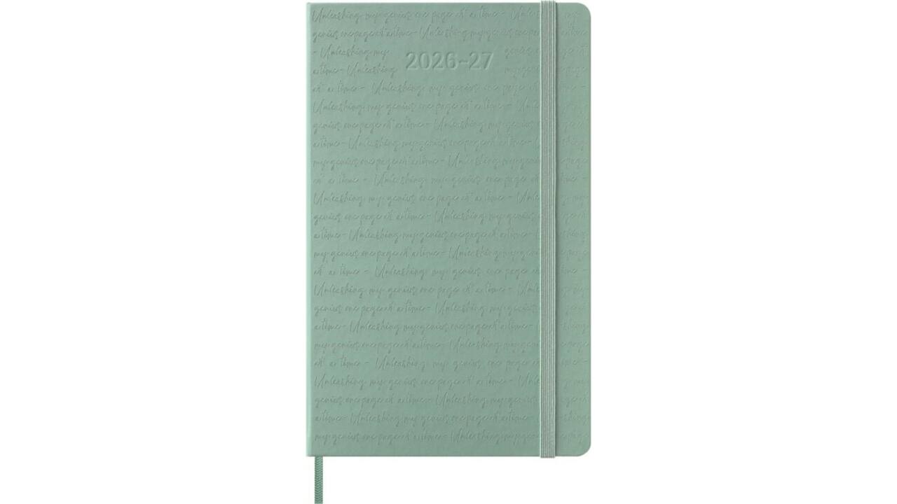 Agenda 2027 Moleskine 18M Planner Weekly 7dagen/1pagina large hc sage green