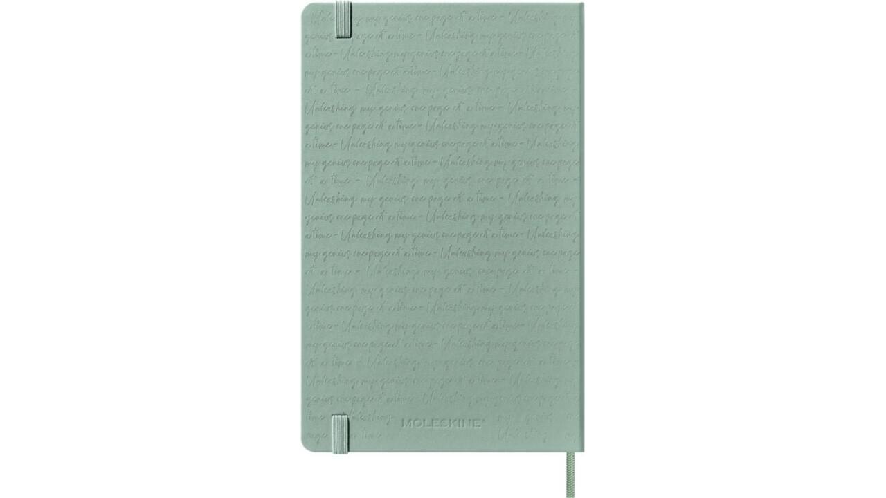 Agenda 2027 Moleskine 18M Planner Weekly 7dagen/1pagina large hc sage green