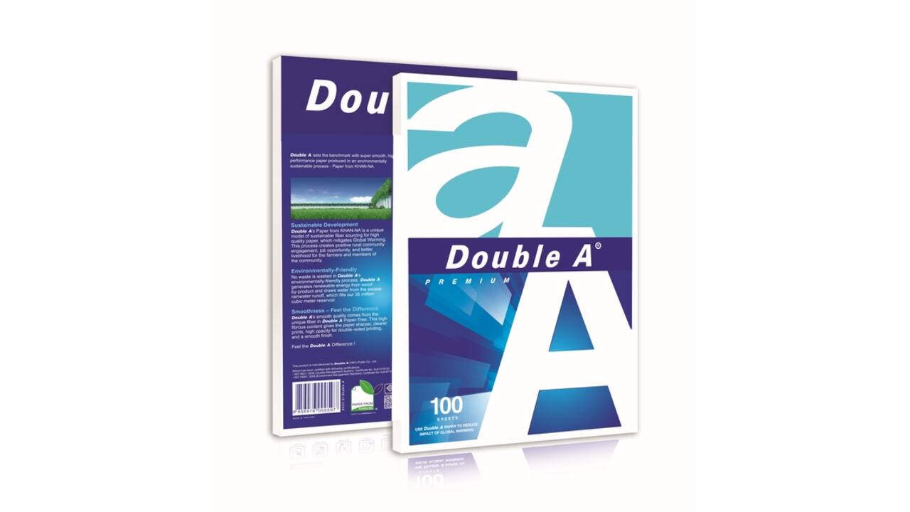 Kopieerpapier Double A Premium A4 80gr wit 100 vel