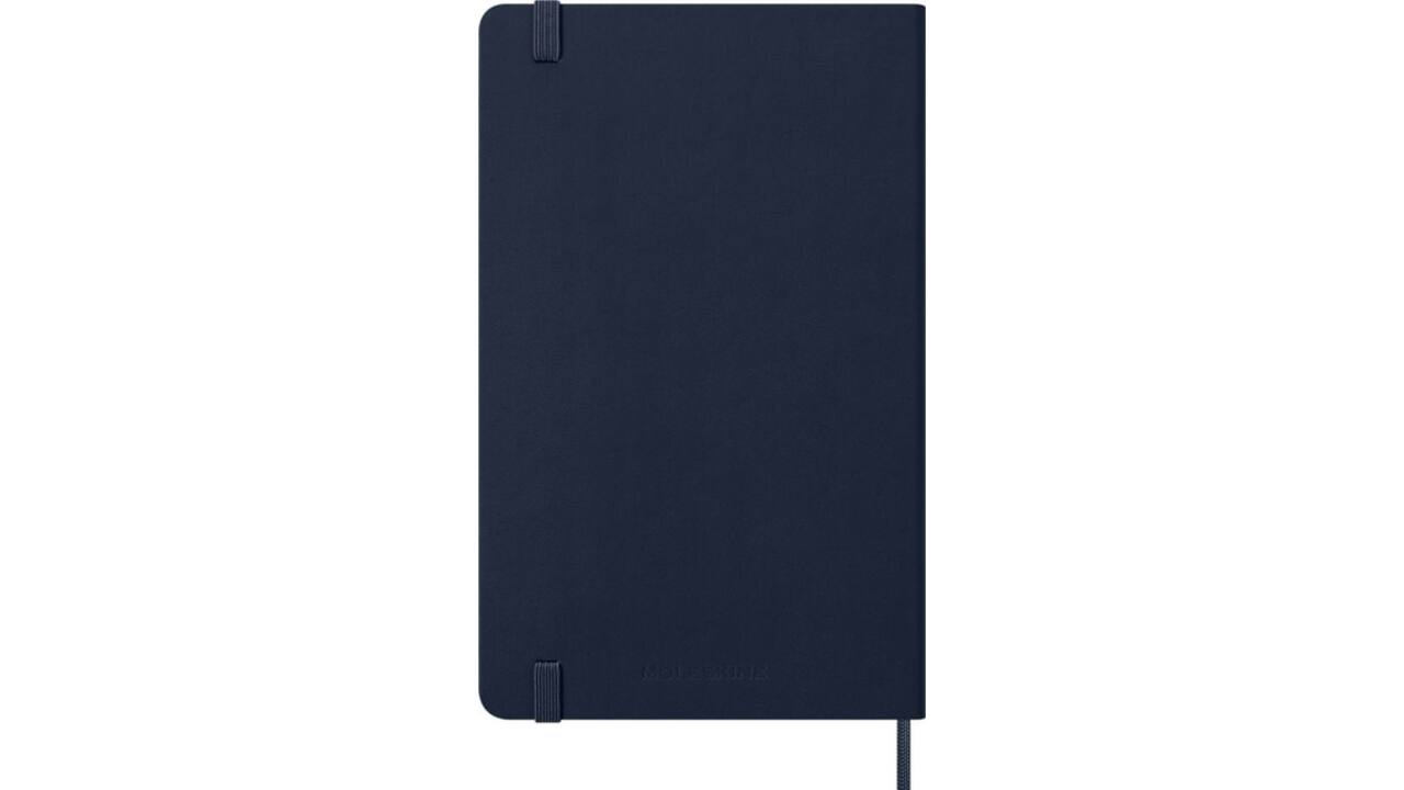 Agenda 2027 Moleskine 12M Planner Weekly 7dagen/1pagina large hc sapphire blue