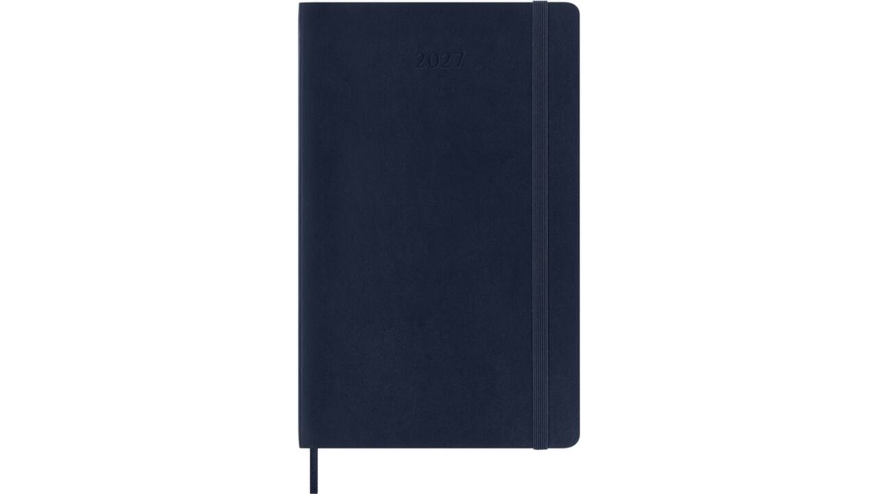 Agenda 2027 Moleskine 12M Planner Weekly 7dagen/1pagina large sc sapphire blue