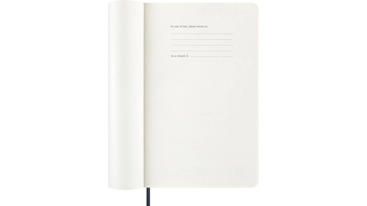 Agenda 2027 Moleskine 12M Planner Weekly 7dagen/1pagina large sc sapphire blue