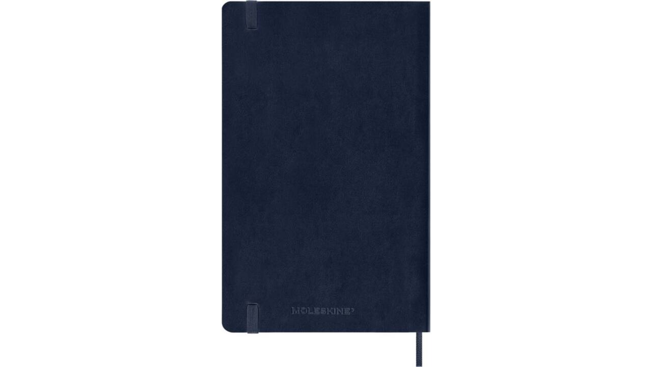 Agenda 2027 Moleskine 12M Planner Weekly 7dagen/1pagina large sc sapphire blue