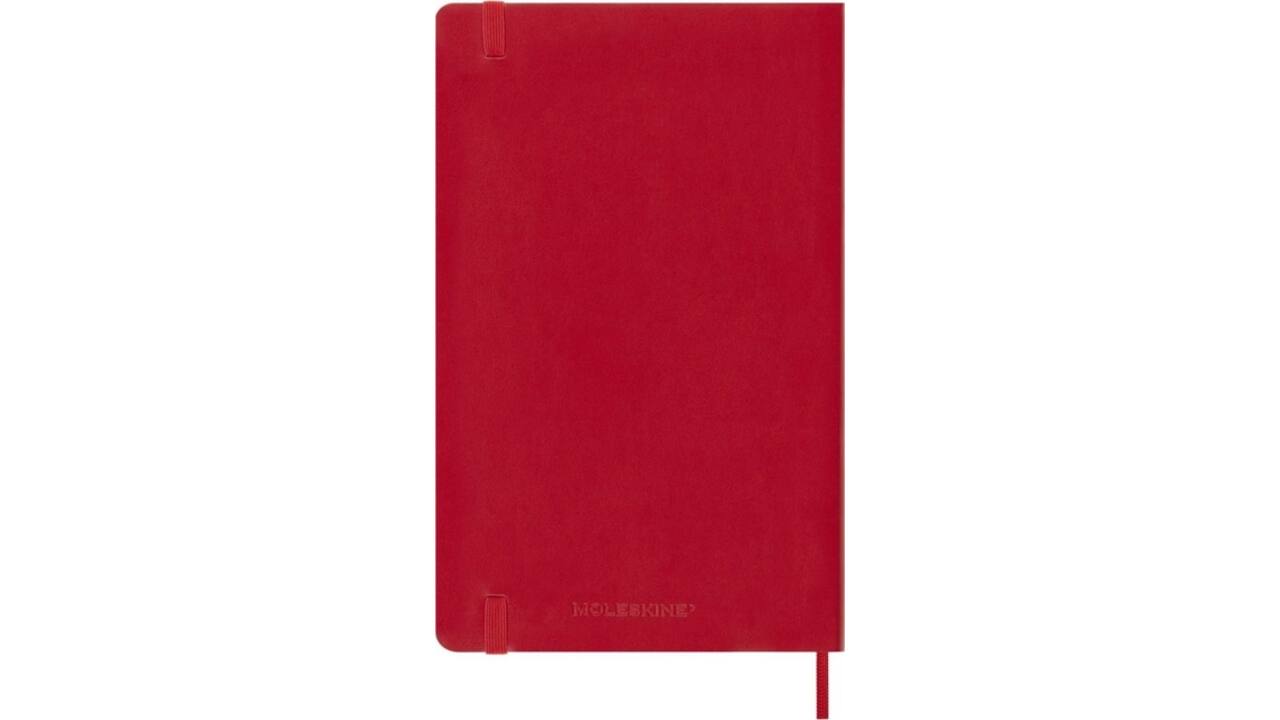 Agenda 2027 Moleskine 12M Planner Weekly 7dagen/1pagina large sc scarlet red
