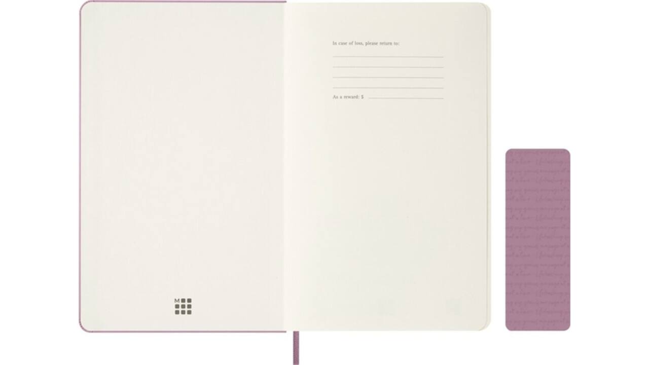 Agenda 2027 Moleskine 12M Planner Daily 1dag/1pagina large hc majestic pink