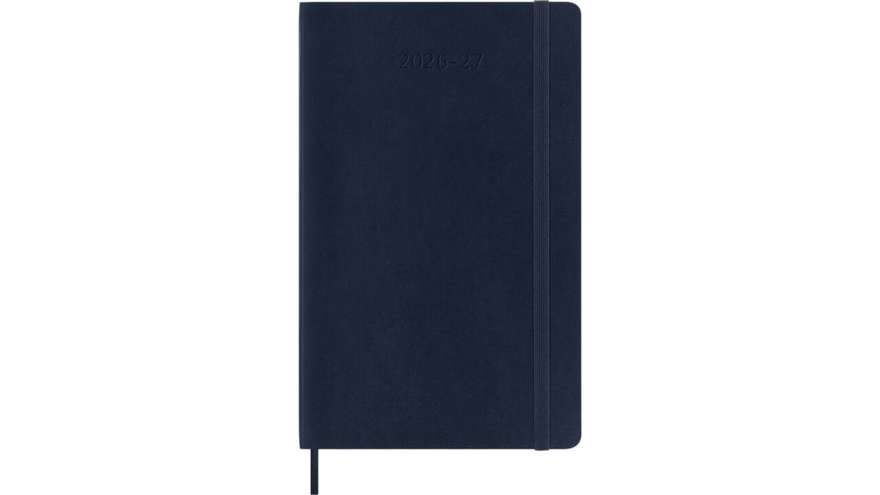 Agenda 2027 Moleskine 18M Planner Weekly 7dagen/1pagina large sc sapphire blue