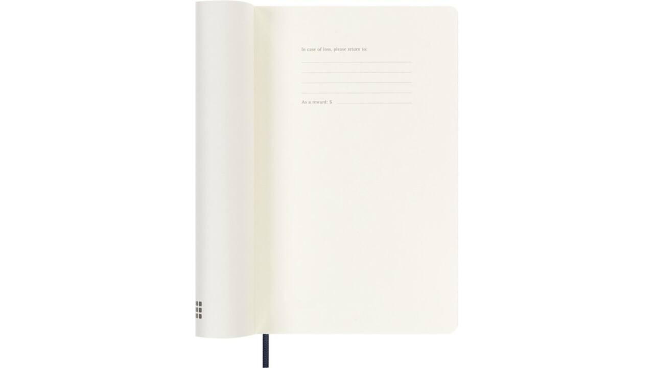 Agenda 2027 Moleskine 18M Planner Weekly 7dagen/1pagina large sc sapphire blue