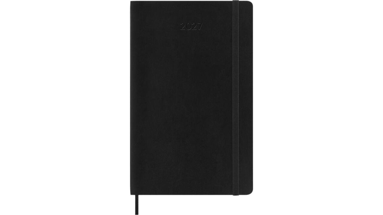Agenda 2027 Moleskine 12M Planner Weekly 7dagen/1pagina large sc black