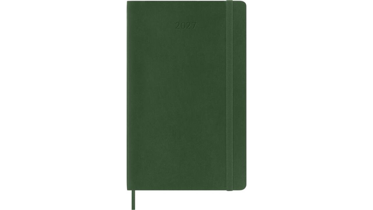 Agenda 2027 Moleskine 12M Planner Weekly 7dagen/1pagina large sc myrtle green