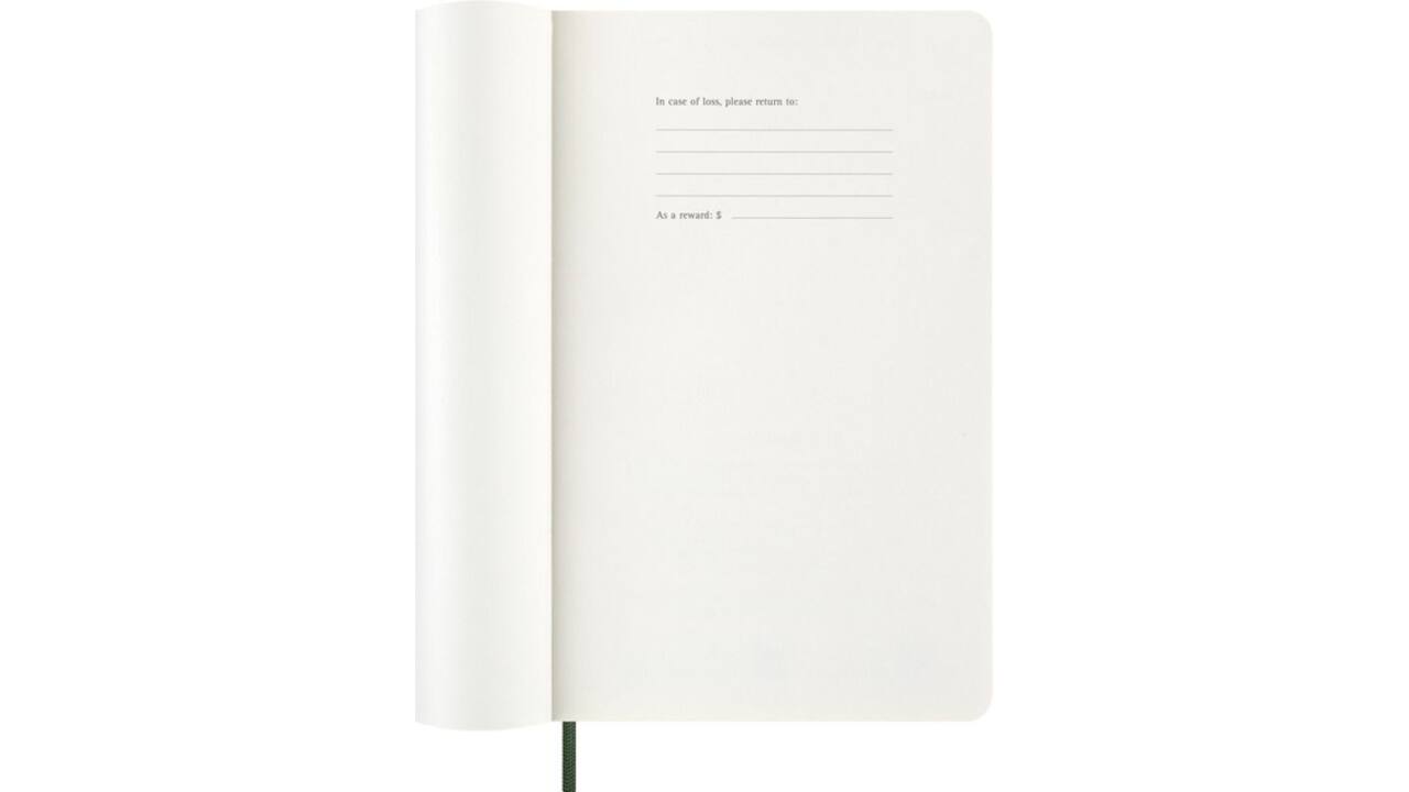 Agenda 2027 Moleskine 12M Planner Weekly 7dagen/1pagina large sc myrtle green