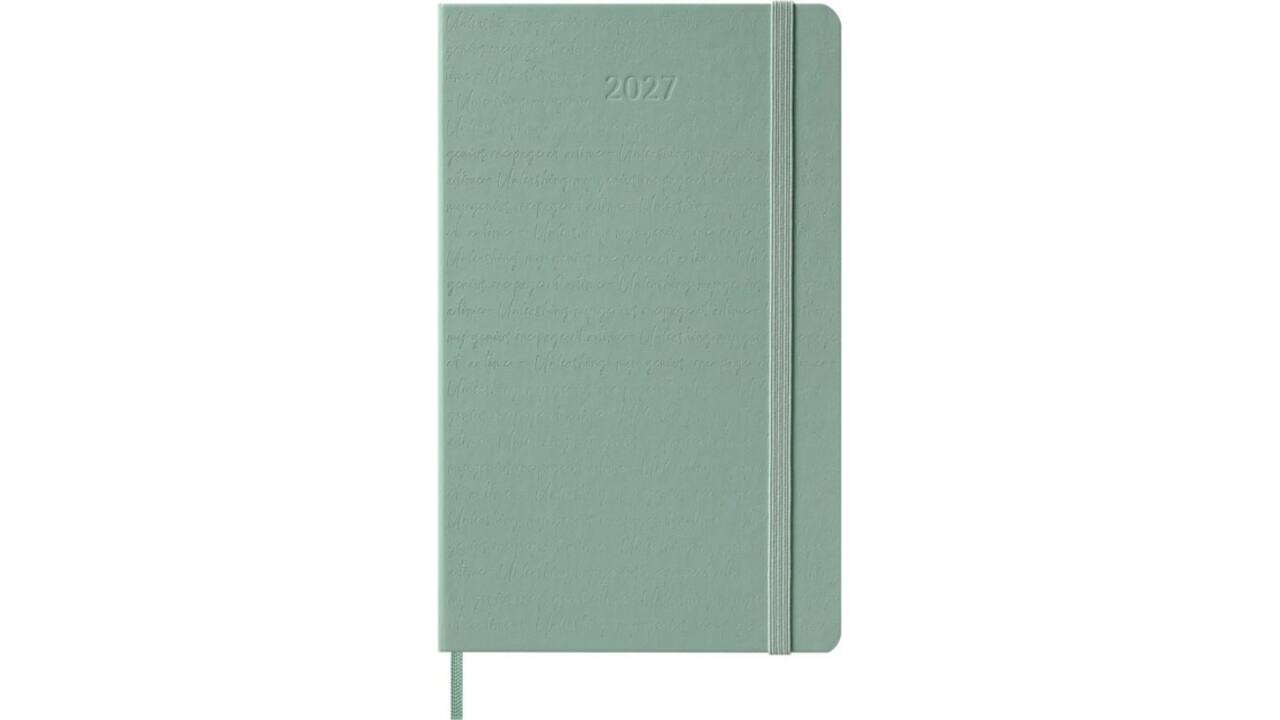 Agenda 2027 Moleskine 12M Planner Weekly 7dagen/1pagina large hc sage green