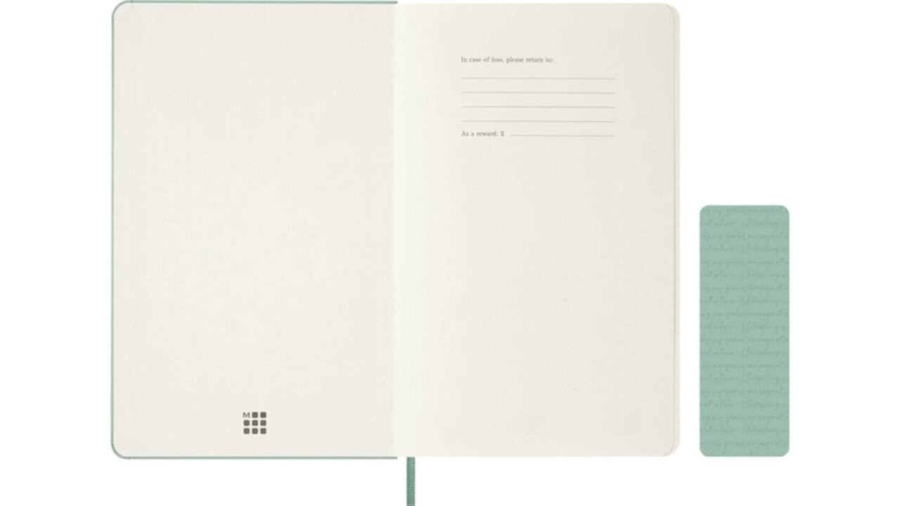 Agenda 2027 Moleskine 12M Planner Weekly 7dagen/1pagina large hc sage green