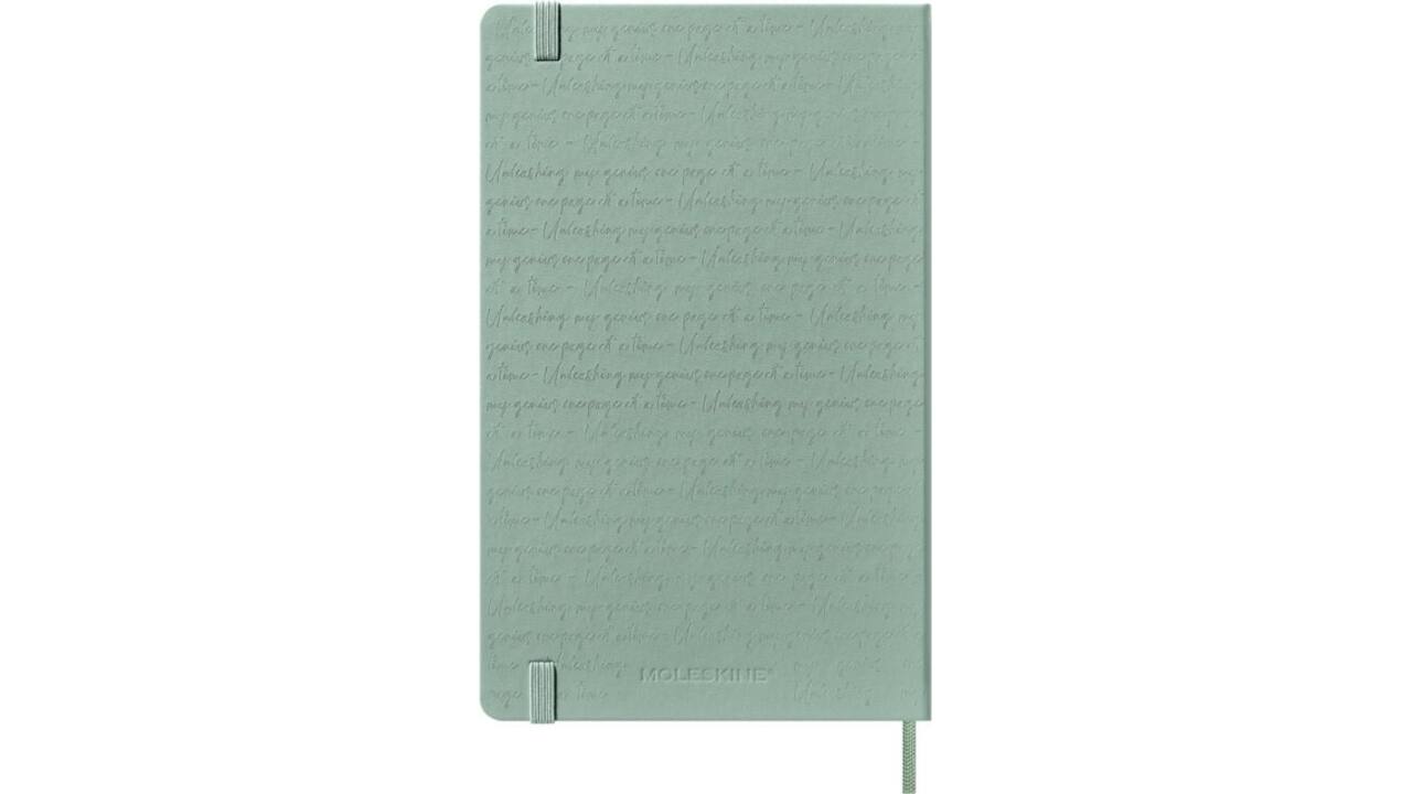 Agenda 2027 Moleskine 12M Planner Weekly 7dagen/1pagina large hc sage green