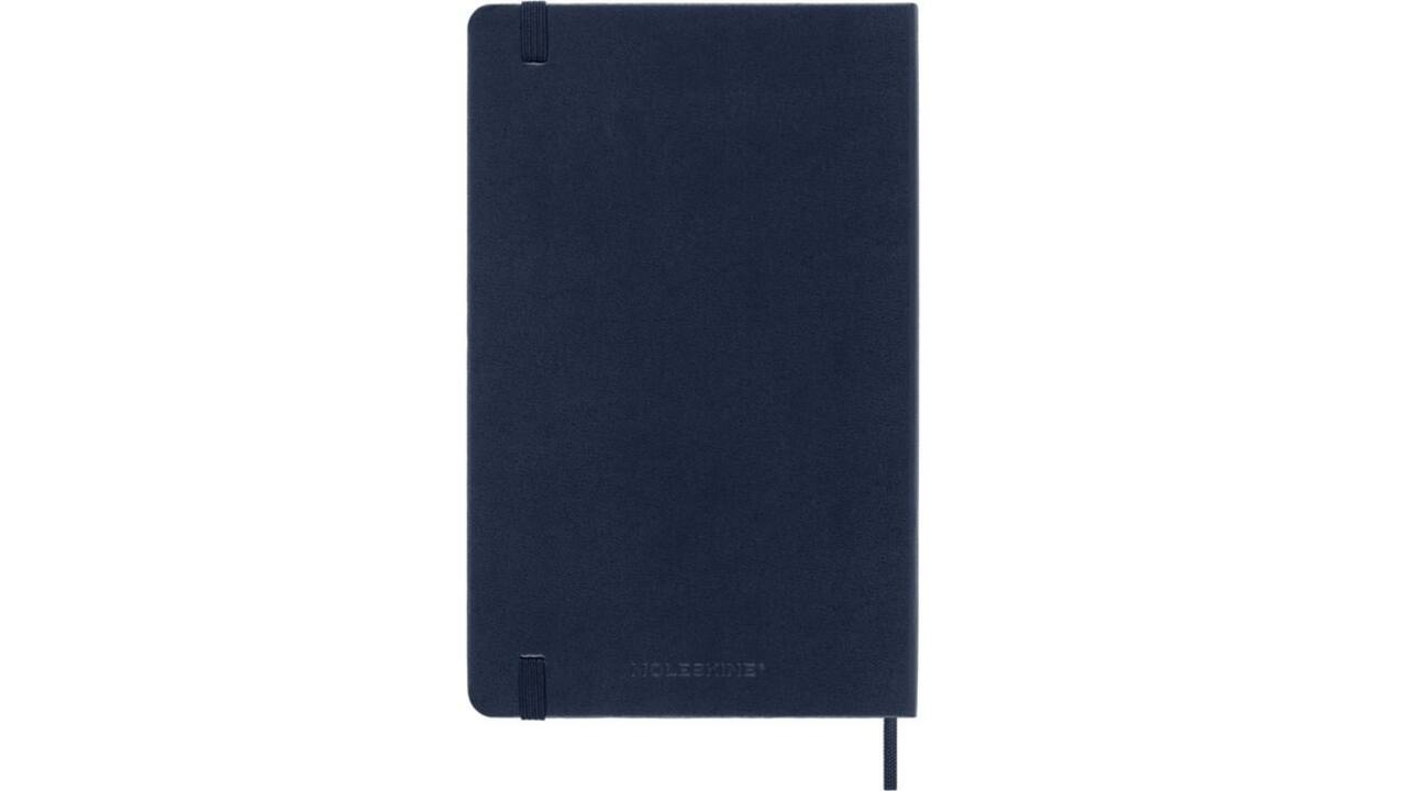 Agenda 2027 Moleskine 18M Planner Weekly 7dagen/1pagina large hc sapphire blue