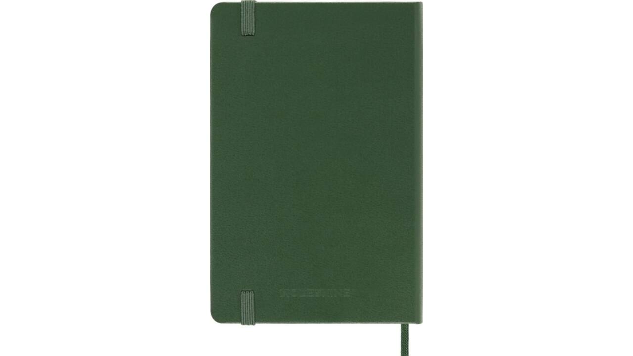 Agenda 2027 Moleskine 12M Planner Weekly 7dagen/1pagina pocket hc myrtle green