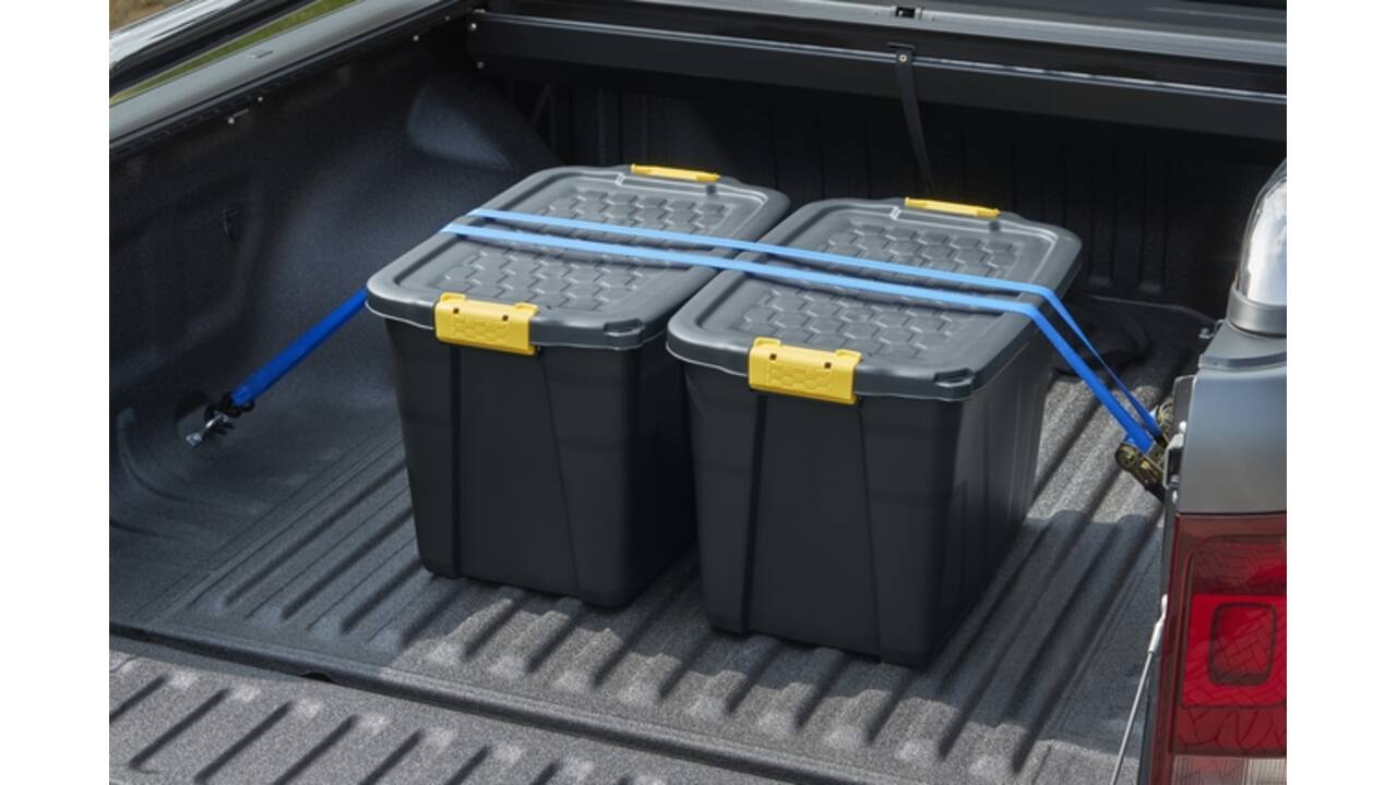 Opbergbox Bankers Box 60L met handgrepen robuust zwart