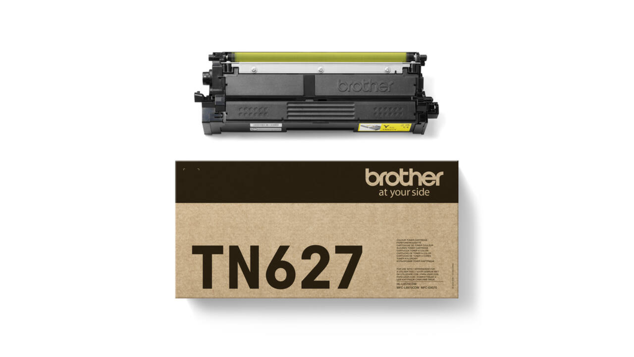 Toner Brother TN-627Y geel