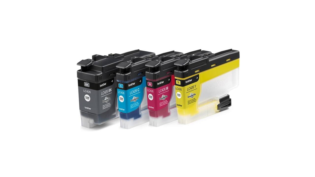 Inktcartridge Brother LC-426VAL zwart + 3 kleuren