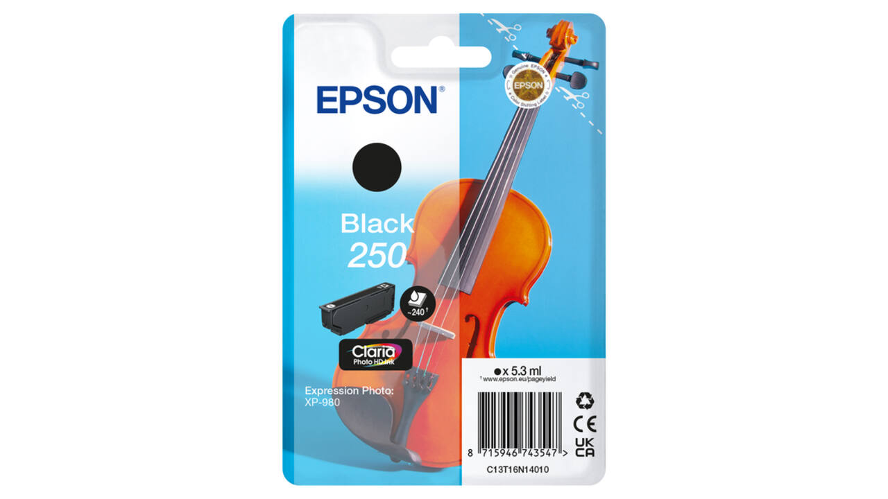 Inktcartridge Epson 250 T16N14 zwart