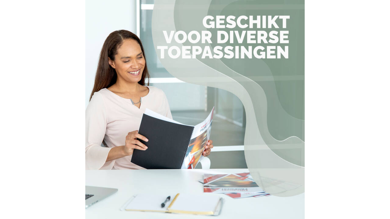 Voorblad Fellowes A4 PET 150micron recycled 100 stuks