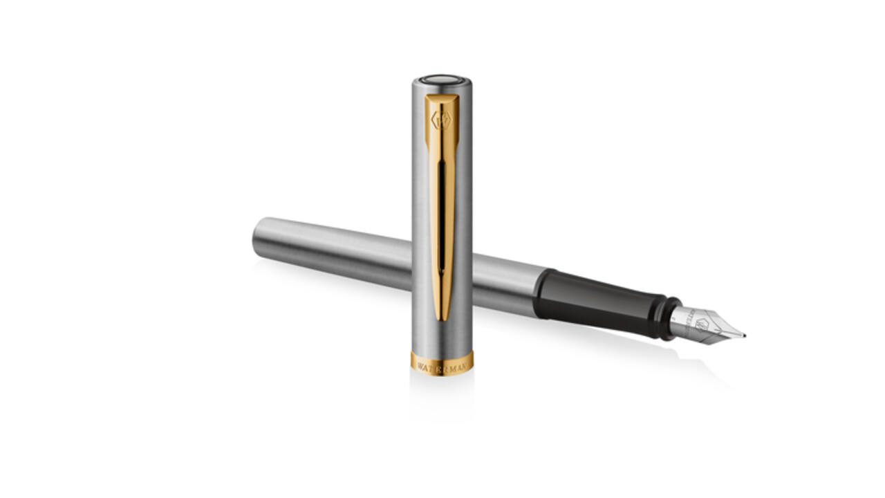 Vulpen Waterman Allure Impression stainless steel GT medium