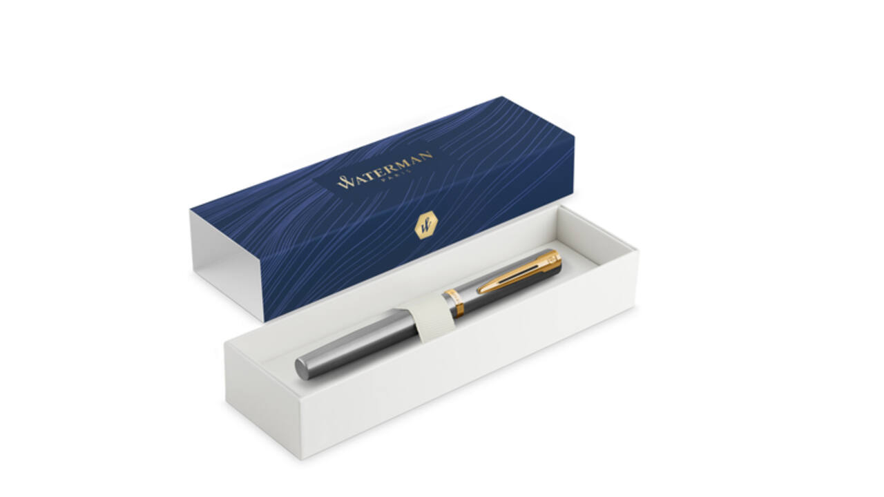 Vulpen Waterman Allure Impression stainless steel GT medium