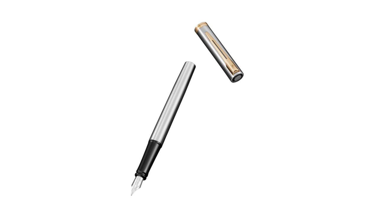 Vulpen Waterman Allure Impression stainless steel GT medium
