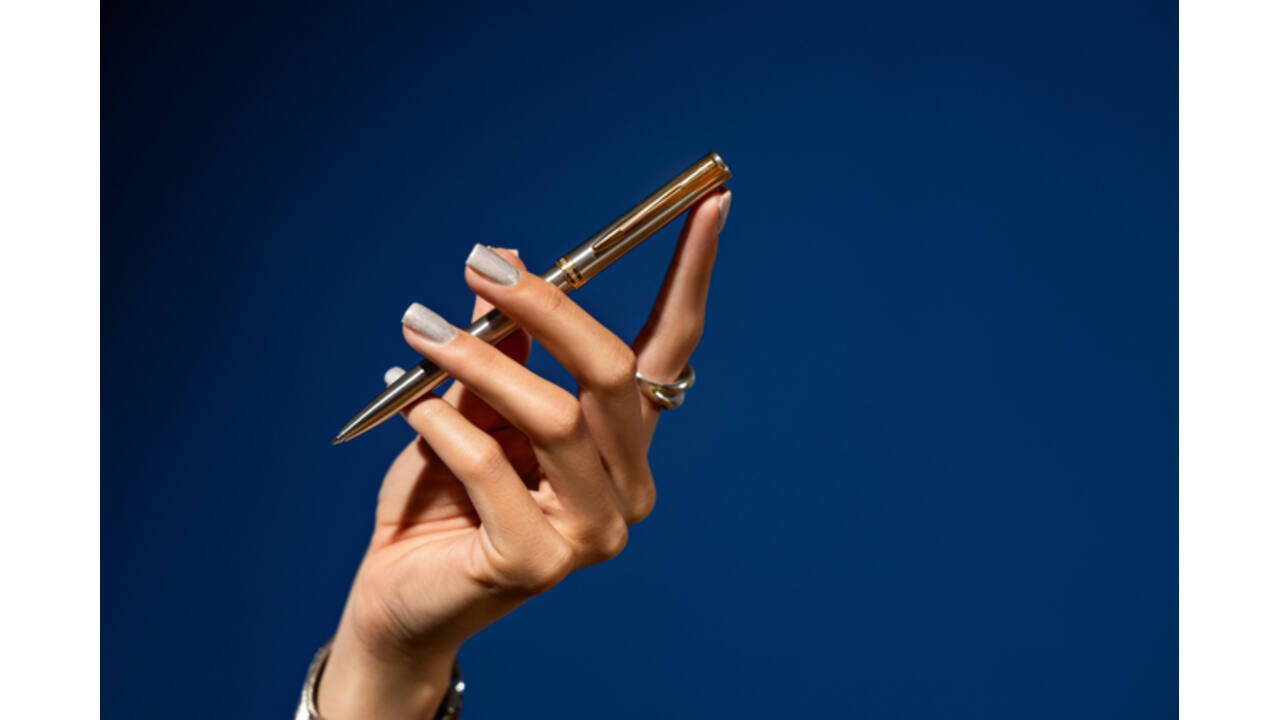 Balpen Waterman Allure Impression stainless steel GT medium