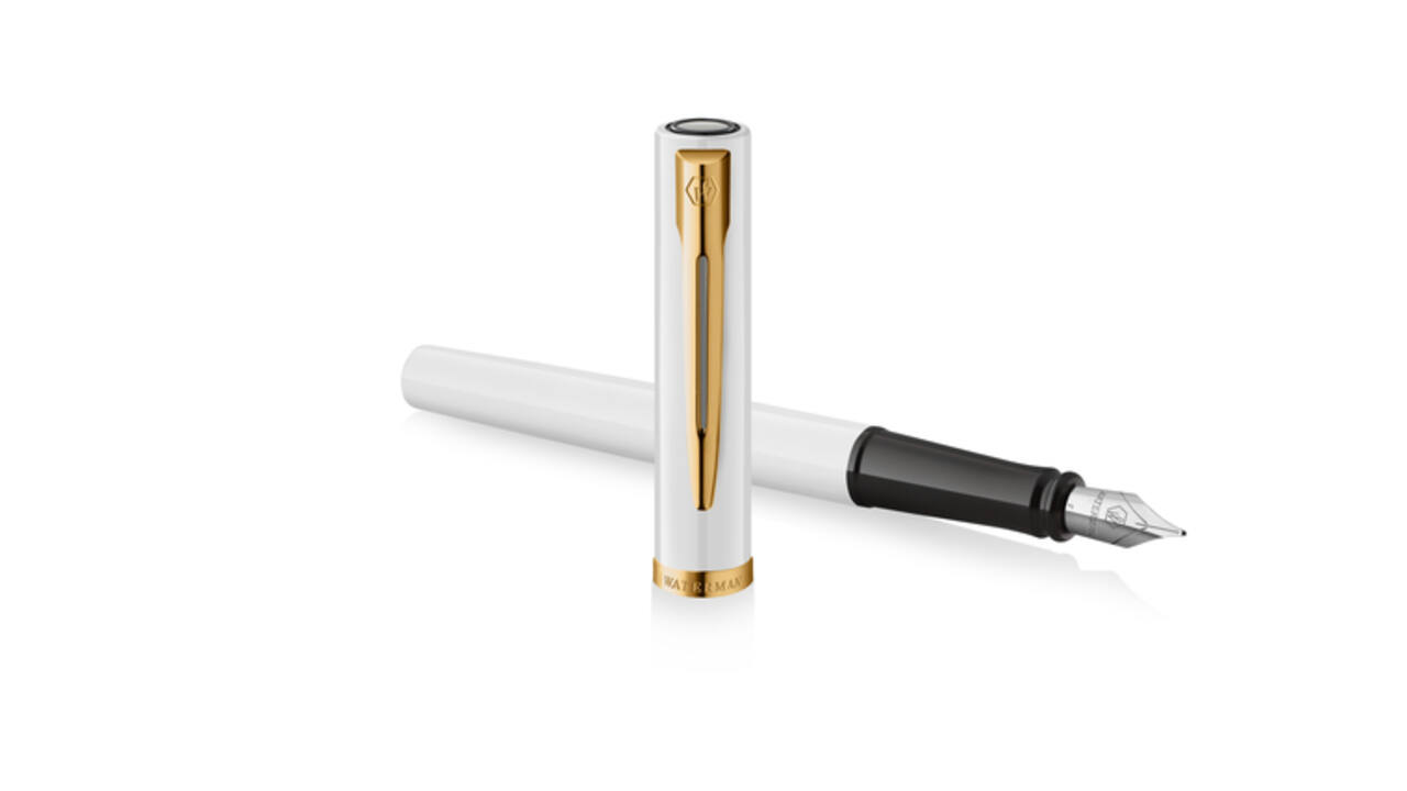 Vulpen Waterman Allure Impression white GT medium