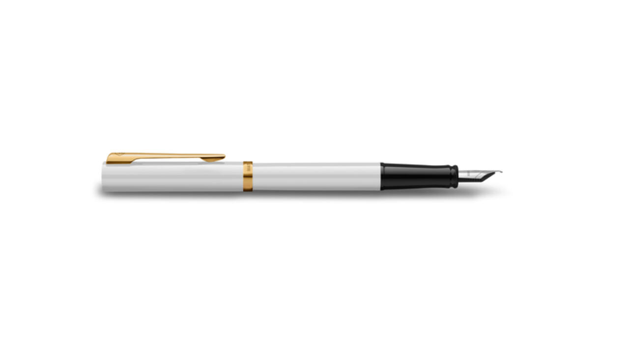 Vulpen Waterman Allure Impression white GT medium