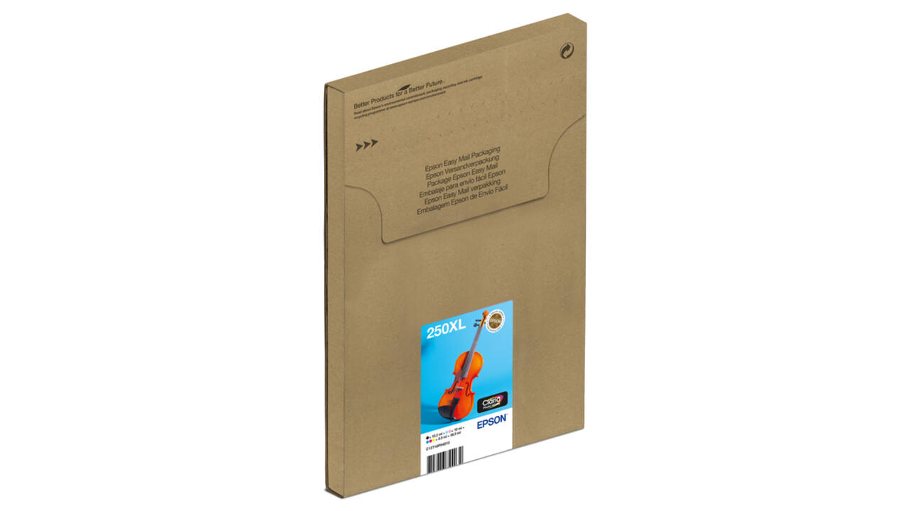 Inktcartridge Epson 250XL T16P84 zwart + 5 kleuren Easymail