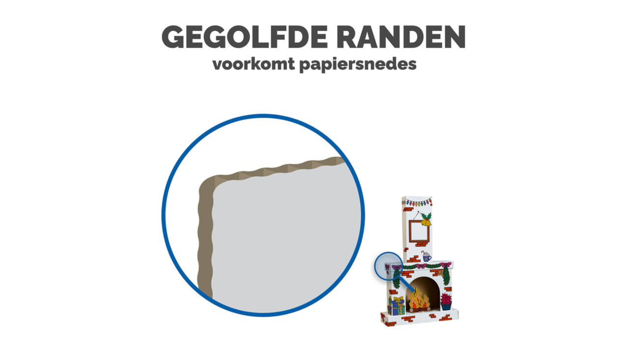 Kartonnen Openhaard XL Bankers Box Play inkleurbaar
