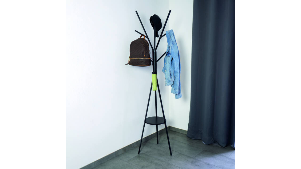 Kapstok MAUL Avalon staand 180cm zwart