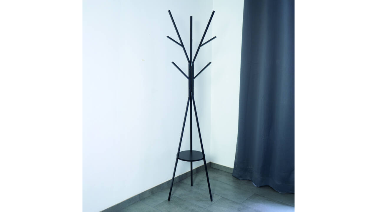 Kapstok MAUL Avalon staand 180cm zwart
