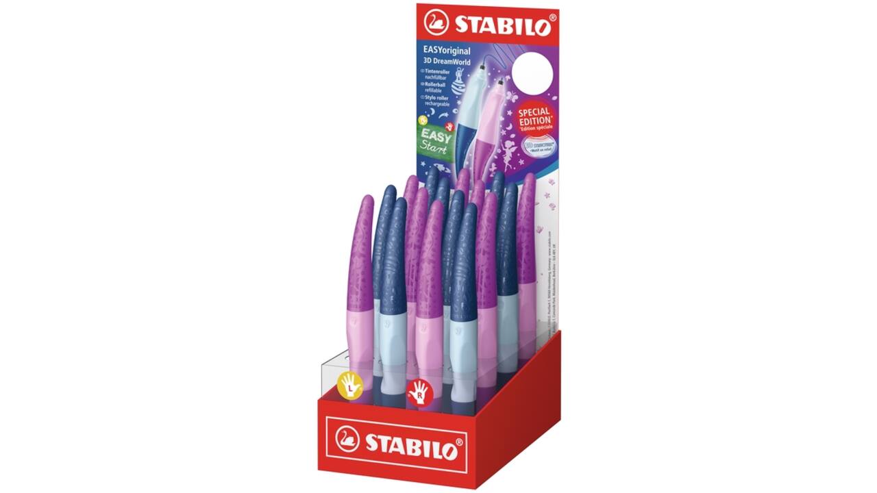 Rollerpen STABILO Easyoriginal 3D DreamWorld medium assorti