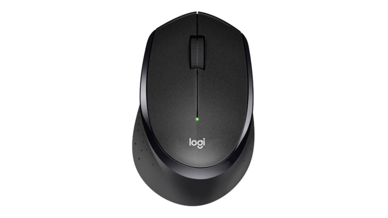 Muis Logitech M330 silent plus zwart
