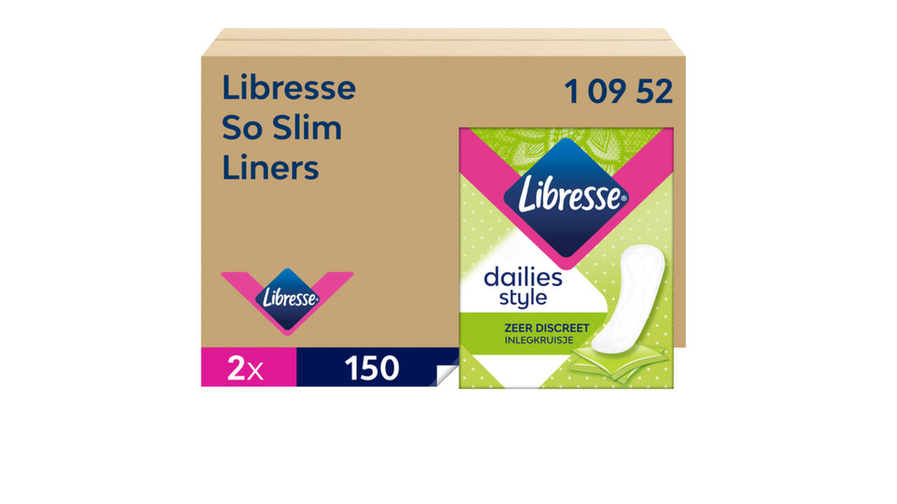Inlegkruis Libresse P2 So Slim 150 stuks