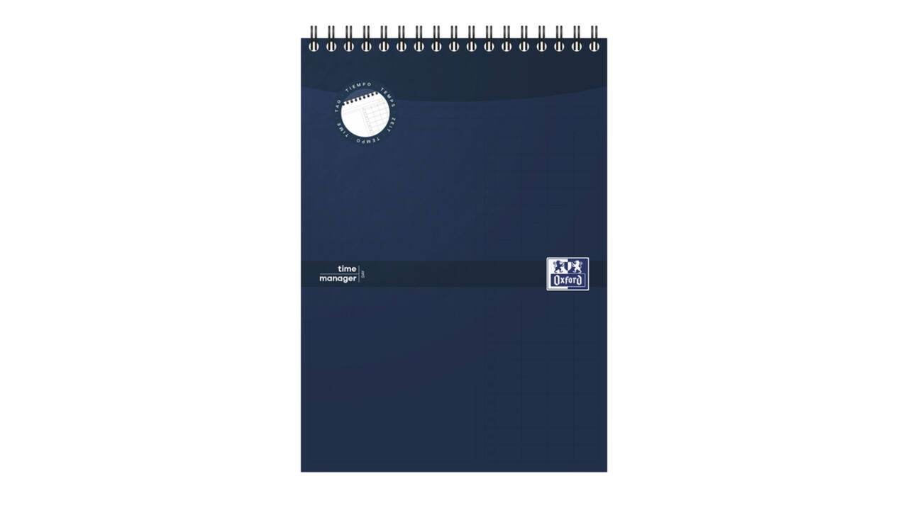 Task Manager Oxford dagplanner A5 70 vel blauw
